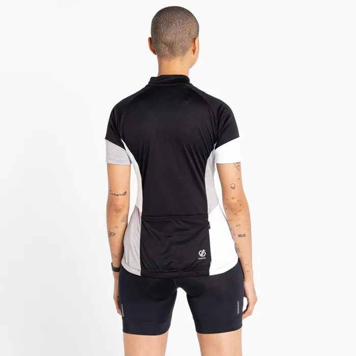Dare 2b Compassion II Lightweight Jersey Black Ash Grey Women Cycling Jerseys