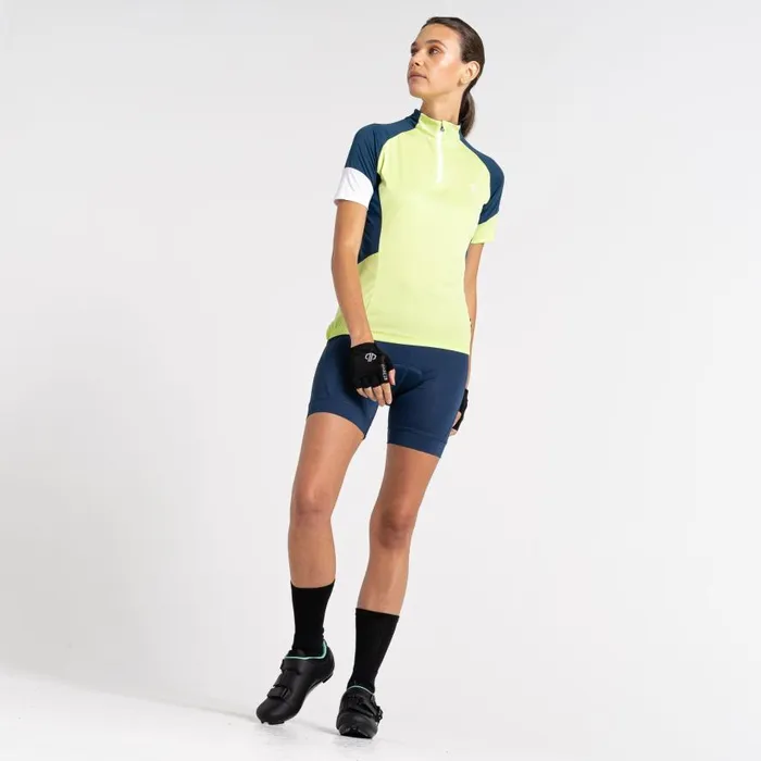 Dare 2b Compassion II Lightweight Jersey Sharp Green Women Cycling Jerseys