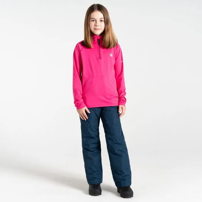 Dare 2b Consist II Recycled Core Stretch Pure Pink Kids Fleece