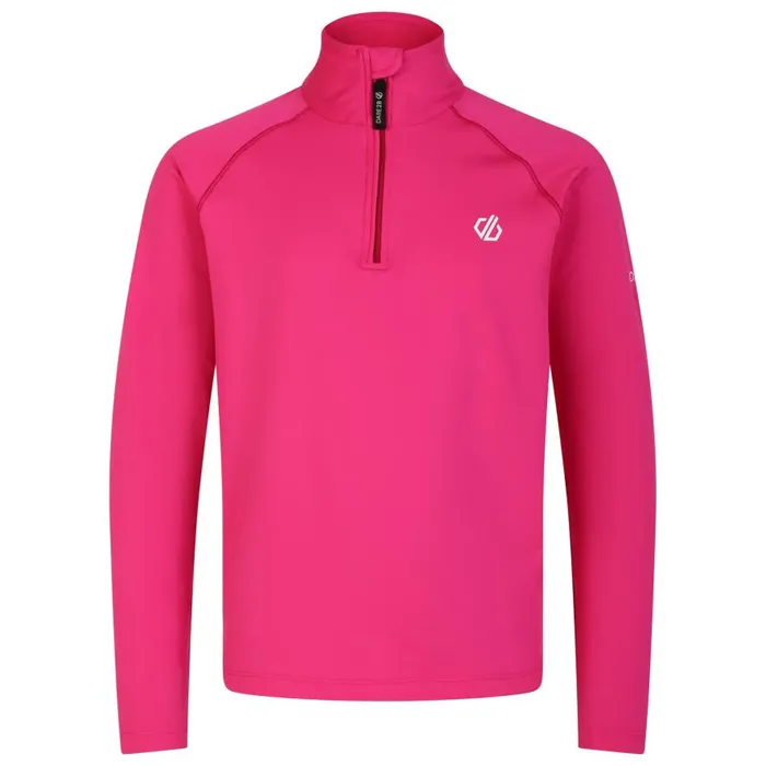 Dare 2b Consist II Recycled Core Stretch Pure Pink Kids Fleece