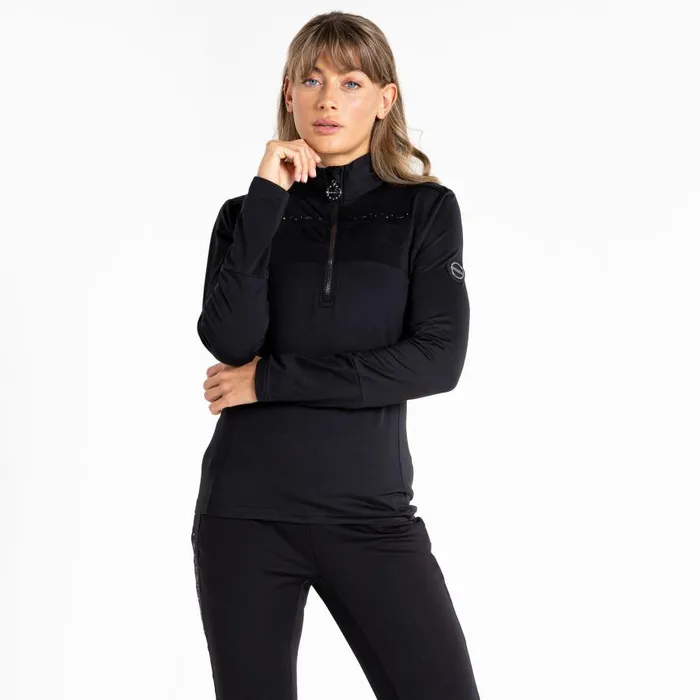 Dare 2b Crystallize Core Stretch Midlayer Black Women Midlayers