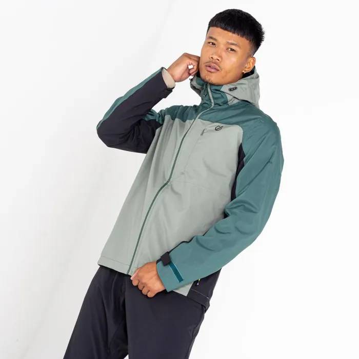 Dare 2b Diluent Era Waterproof Jacket Agave Green Fern Green Men Waterproof Jackets