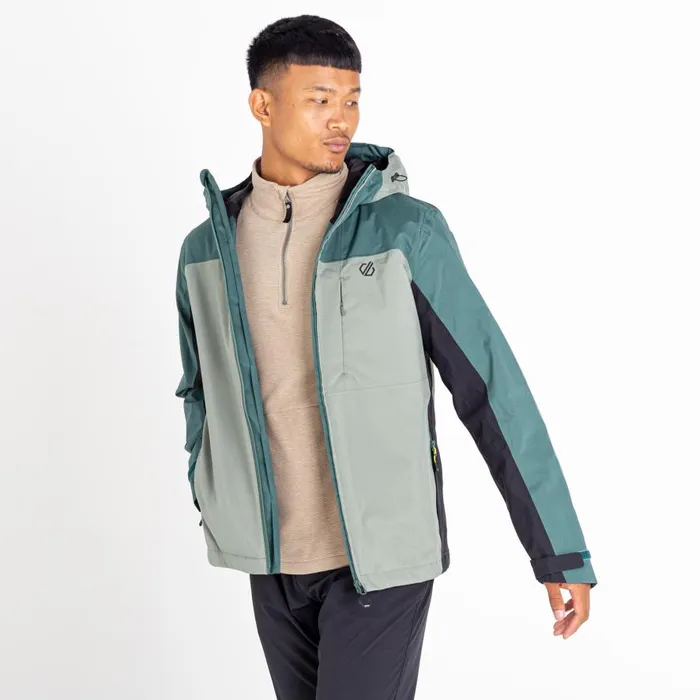 Dare 2b Diluent Era Waterproof Jacket Agave Green Fern Green Men Waterproof Jackets