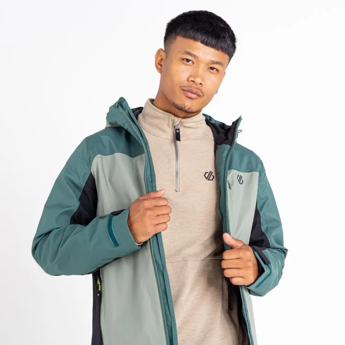 Dare 2b Diluent Era Waterproof Jacket Agave Green Fern Green Men Waterproof Jackets