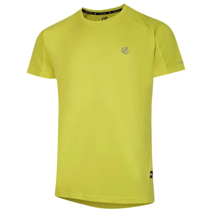 Dare 2b Discernible III Tshirt Neon Spring Yellow Men Gym Tops