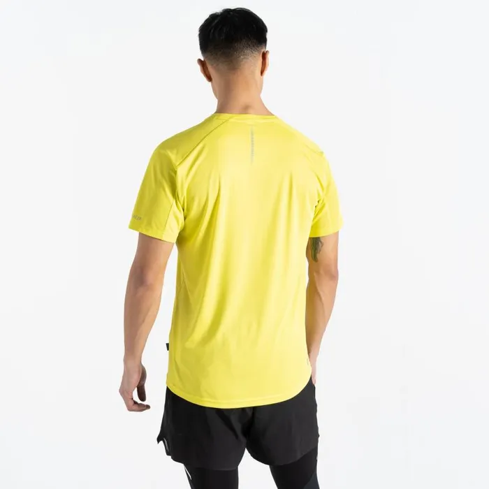 Dare 2b Discernible III Tshirt Neon Spring Yellow Men Gym Tops