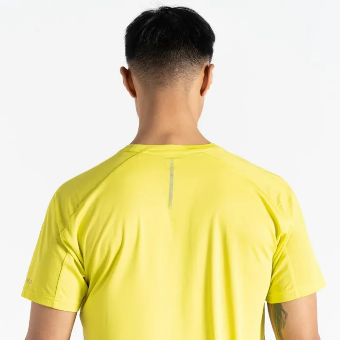 Dare 2b Discernible III Tshirt Neon Spring Yellow Men Gym Tops