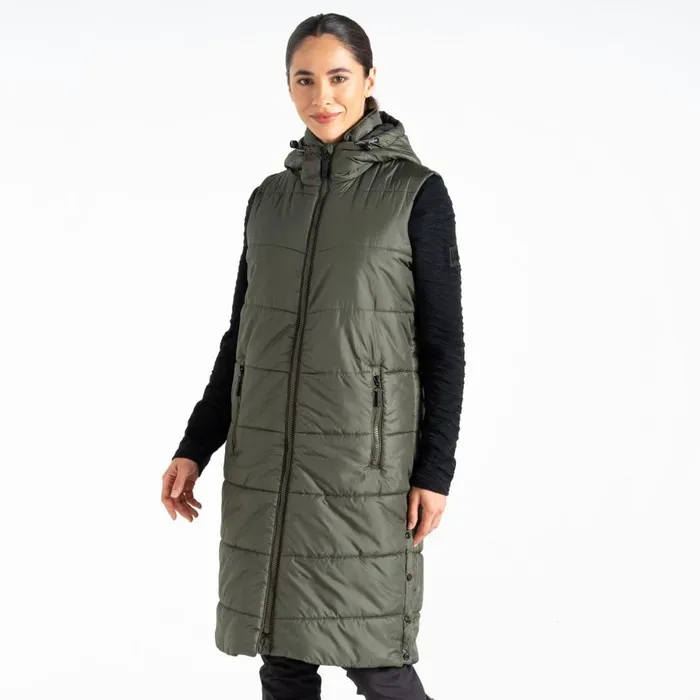 Dare 2b Distinguish Gilet Dark Khaki Women Gilets