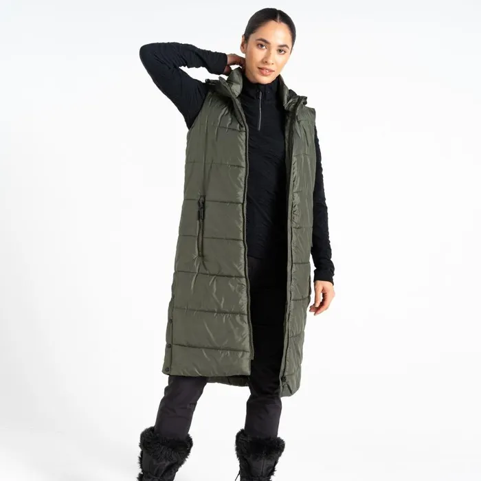 Dare 2b Distinguish Gilet Dark Khaki Women Gilets