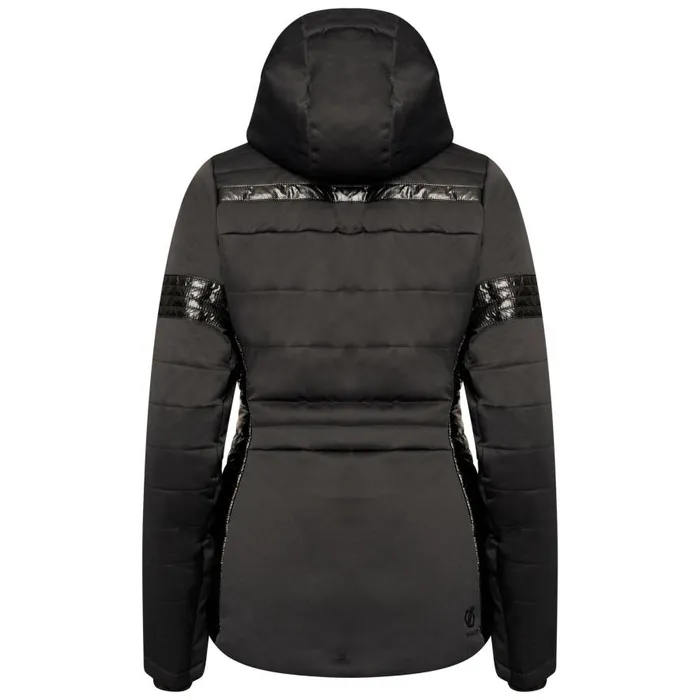 Dare 2b Dynamical Luxe Quilted Ski Jacket Black Women Waterproof Jackets