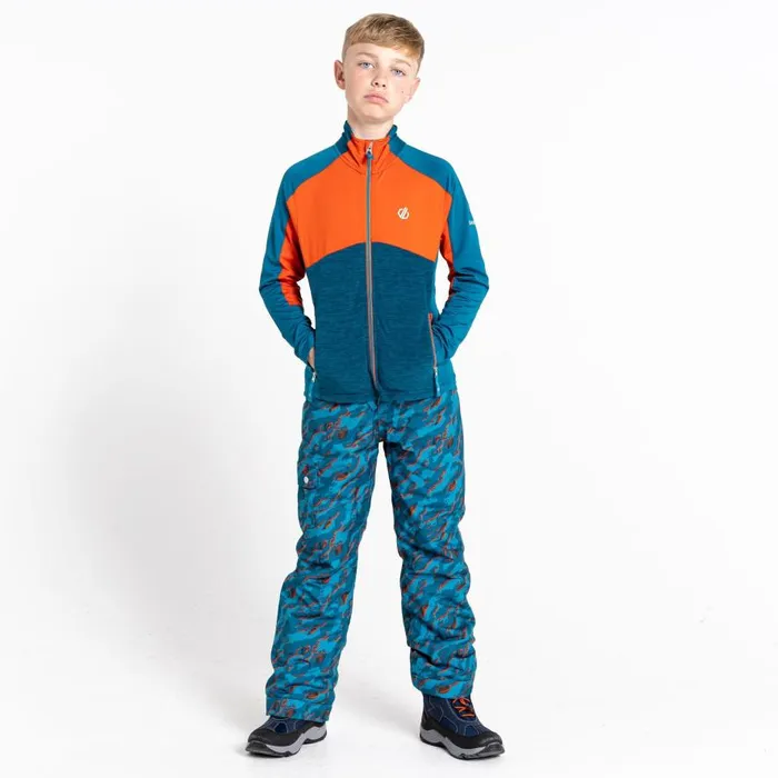Dare 2b Exception Recycled Core Stretch Midlayer Gulfstream Kids Fleece