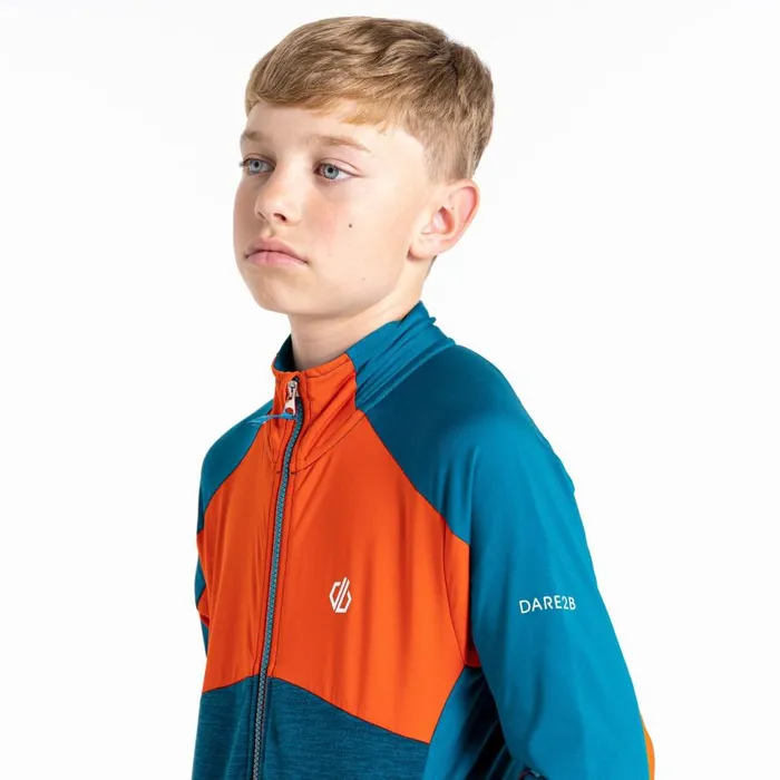Dare 2b Exception Recycled Core Stretch Midlayer Gulfstream Kids Fleece