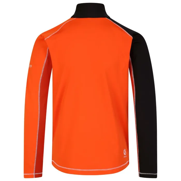 Dare 2b Formate II Core Stretch Midlayer Puffins Orange Kids Fleece