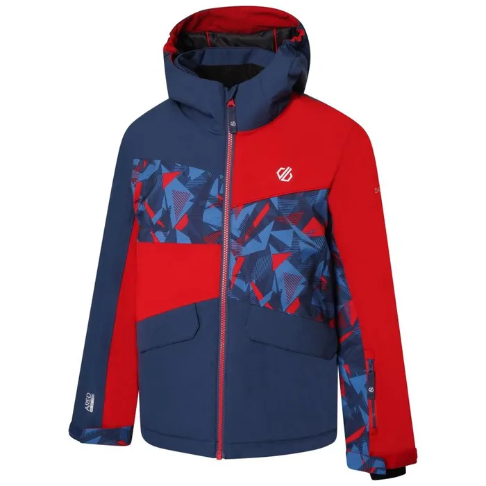Dare 2b Glee II Ski Jacket Moonlight Denim Red Kids Insulated Jackets