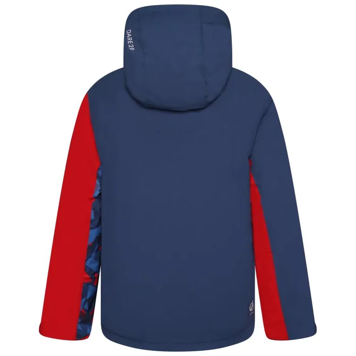 Dare 2b Glee II Ski Jacket Moonlight Denim Red Kids Insulated Jackets