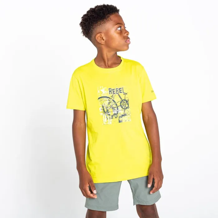 Dare 2b Go Beyond Graphic Tee Neon Spring Kids