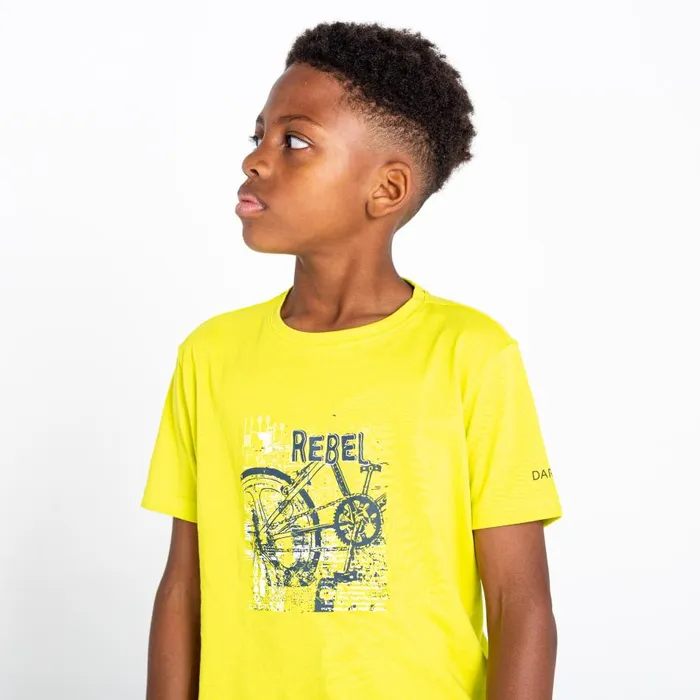 Dare 2b Go Beyond Graphic Tee Neon Spring Kids