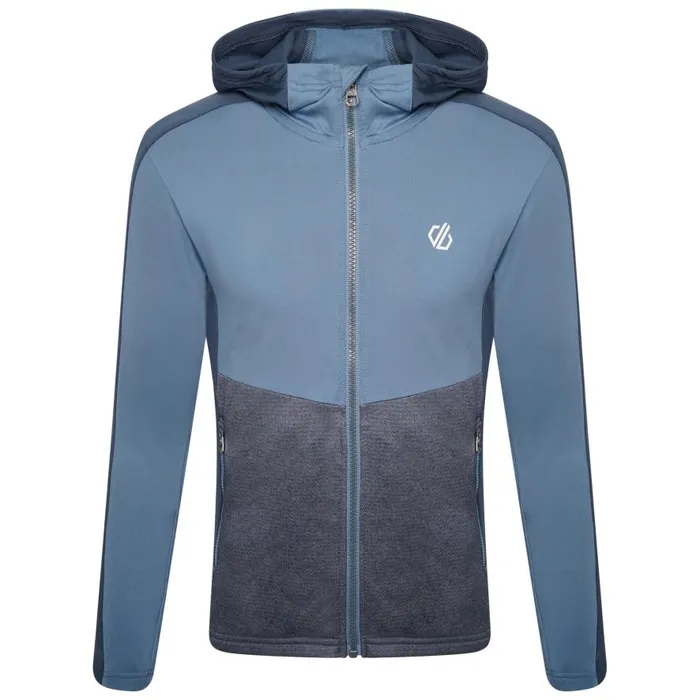 Dare 2b Hastily Core Recycled Stretch Midlayer Orion Grey Bluestone Kids Fleece