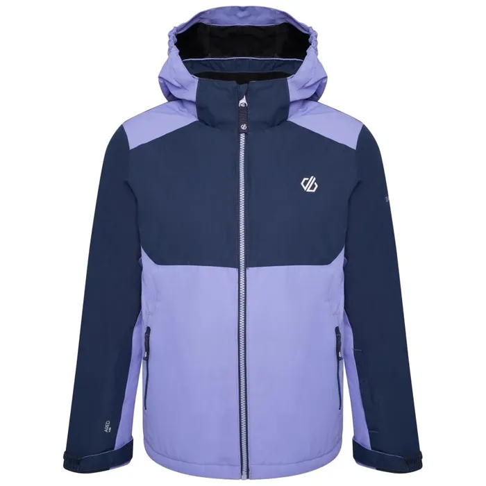 Dare 2b Impose III Ski Jacket Navy Wild Violet Kids Insulated Jackets