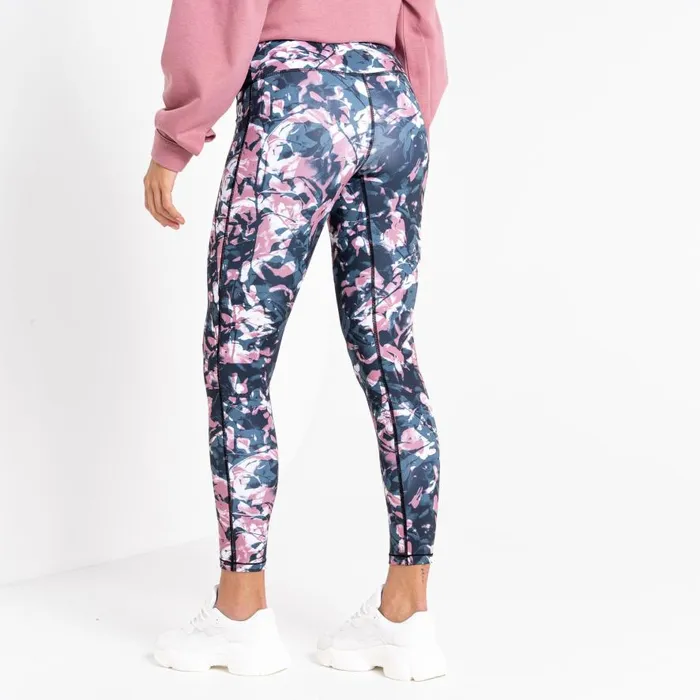 Dare 2b Influential Gym Leggings Mesa Rose Floral Print Women Leggings