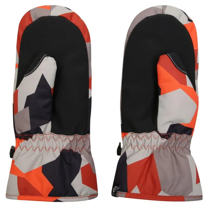 Dare 2b Jovial Mitts Orange Camo Print Kids Ski Accessories