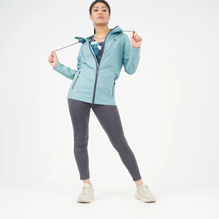Dare 2b Lambent Waterproof Jacket Cameo Green Women Waterproof Jackets