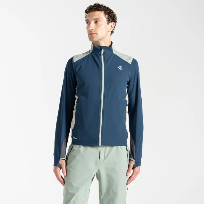 Dare 2b Lattitudinal II Vest Moonlight Denim Green Men Gym Tops