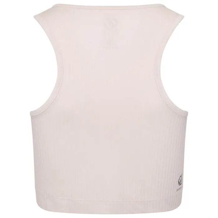 Dare 2b Lounge About Crop Top Barley White Women Gym Tops