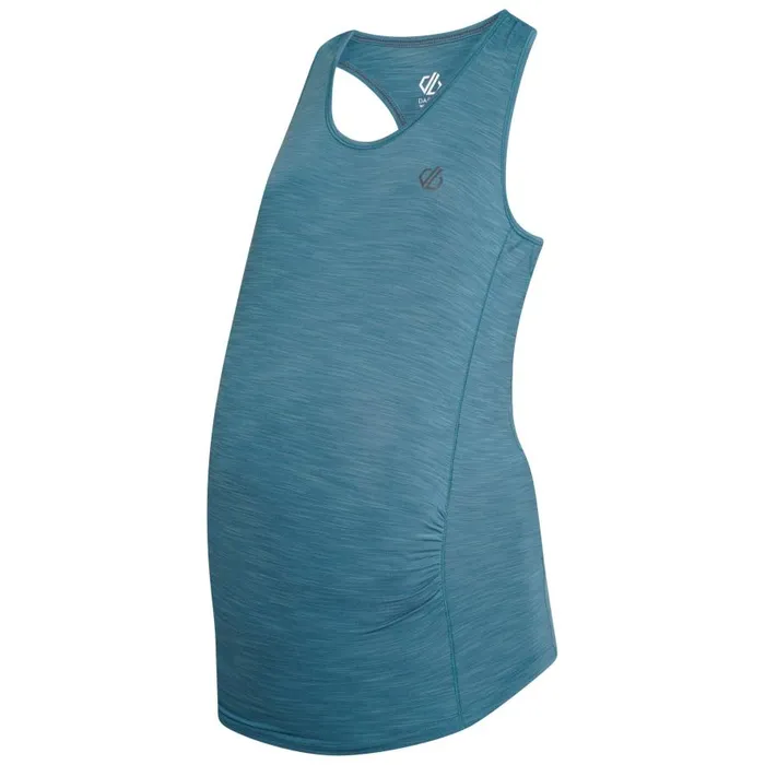 Dare 2b Maternity Modernize Vest Dragonfly Green Women Gym Tops