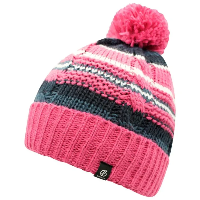 Dare 2b Mindless Bobble Hat Dark Denim Nightfall Navy Kids Hats