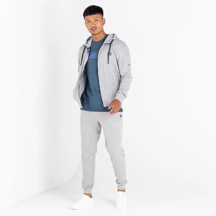 Dare 2b Modulus Full Zip Hoodie Ash Grey Men Hoodies and Sweatshirts