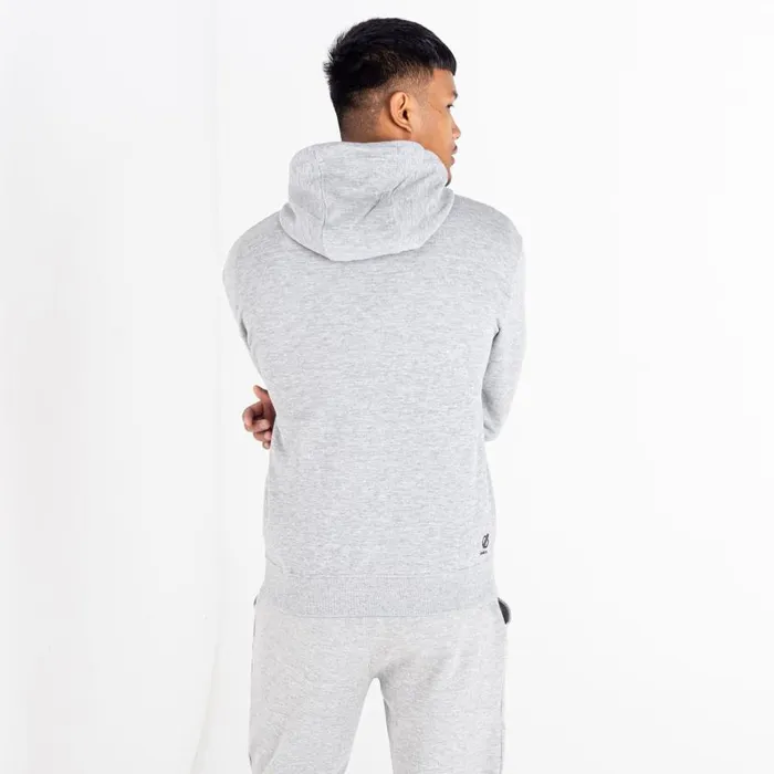 Dare 2b Modulus Full Zip Hoodie Ash Grey Men Hoodies and Sweatshirts