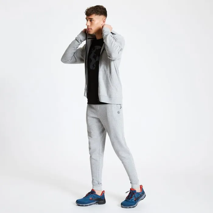 Dare 2b Modulus Full Zip Hoodie Ash Grey Men Hoodies and Sweatshirts