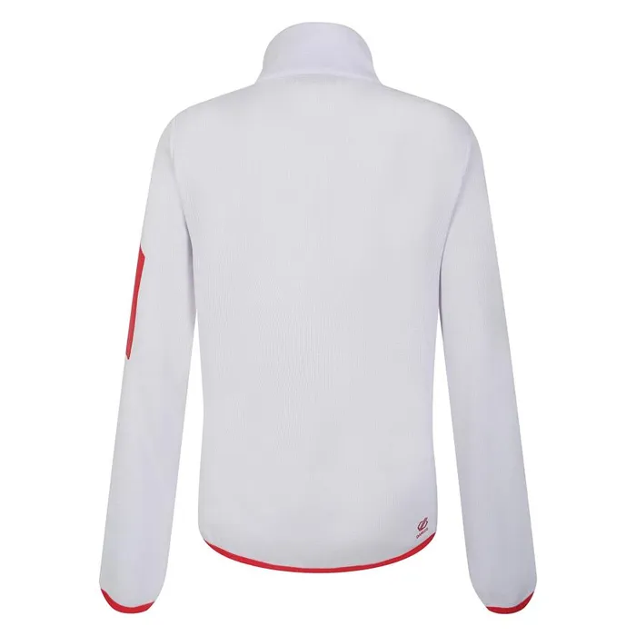 Dare 2b Mountain Series Zip Through Fleece White Women Midlayers