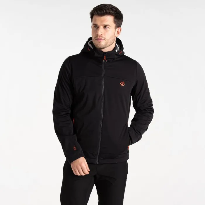 Dare 2b Mountaineer Softshell Jacket Black Men Waterproof Jackets