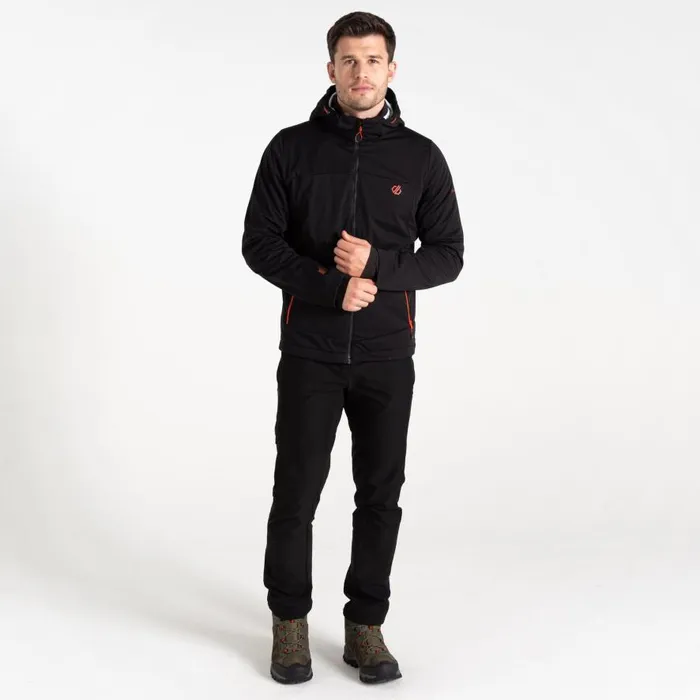 Dare 2b Mountaineer Softshell Jacket Black Men Waterproof Jackets
