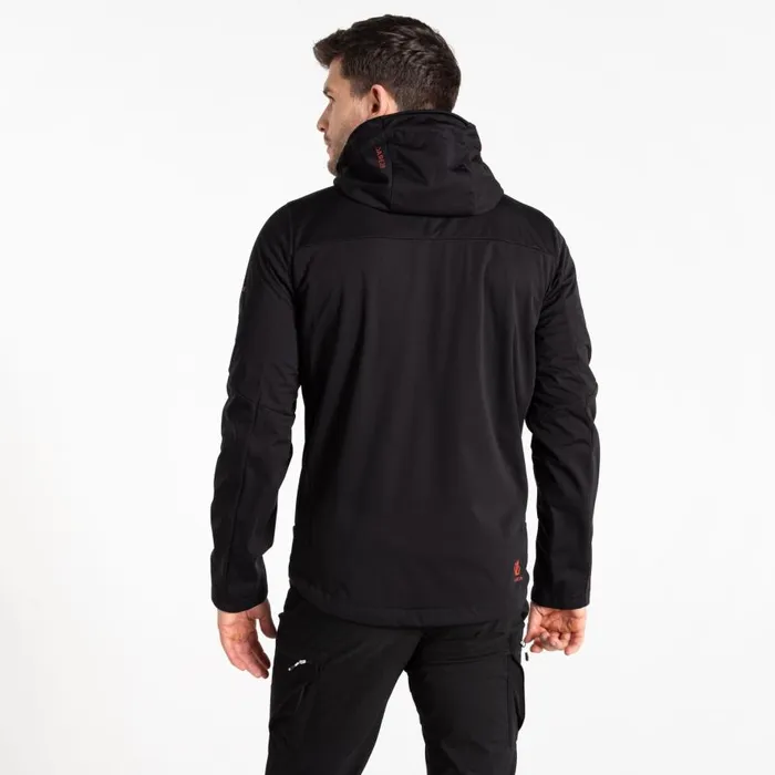Dare 2b Mountaineer Softshell Jacket Black Men Waterproof Jackets