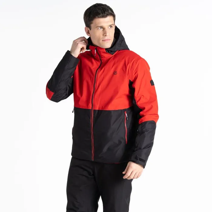Dare 2b Precision Ski Jacket Danger Red Black Men Ski Jackets