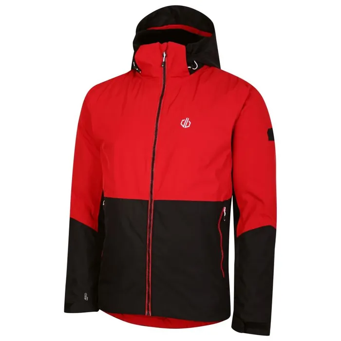 Dare 2b Precision Ski Jacket Danger Red Black Men Ski Jackets