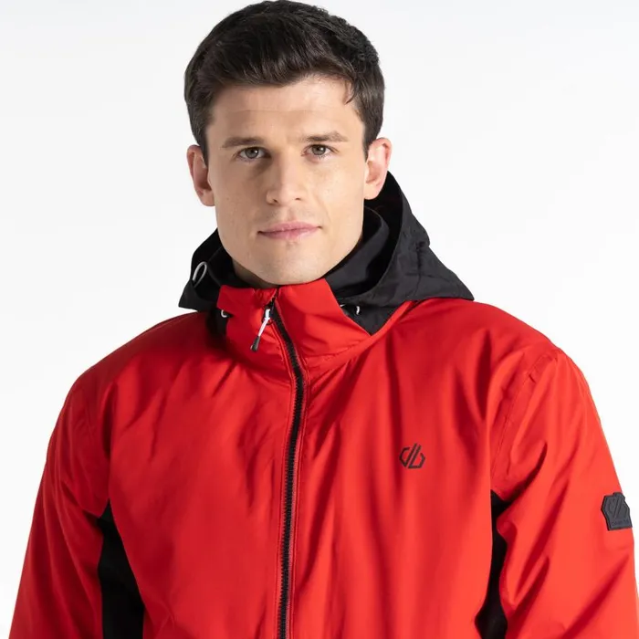 Dare 2b Precision Ski Jacket Danger Red Black Men Ski Jackets