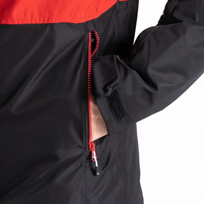 Dare 2b Precision Ski Jacket Danger Red Black Men Ski Jackets