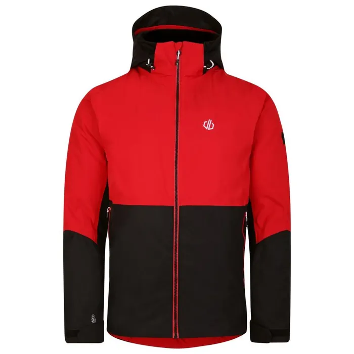 Dare 2b Precision Ski Jacket Danger Red Black Men Ski Jackets