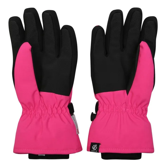 Dare 2b Restart Ski Gloves Pure Pink Kids Ski Accessories