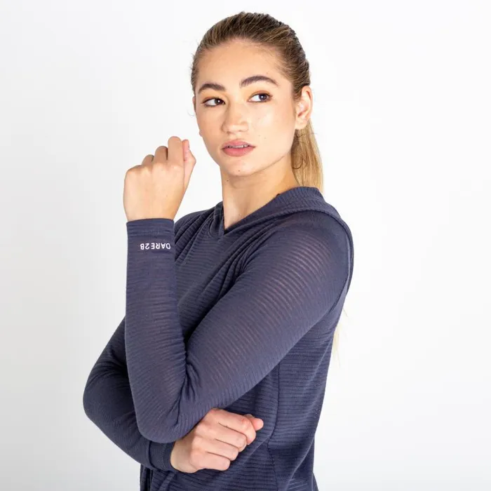 Dare 2b See Results Lightweight Sweater Charcoal Grey Women Hoodies and Sweatshirts