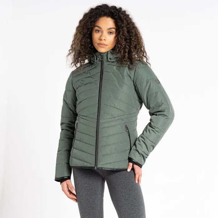 Dare 2b Striking Padded Jacket Duck Green Women Insulated Jackets