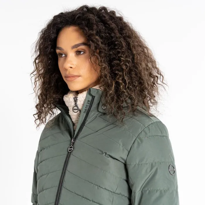Dare 2b Striking Padded Jacket Duck Green Women Insulated Jackets