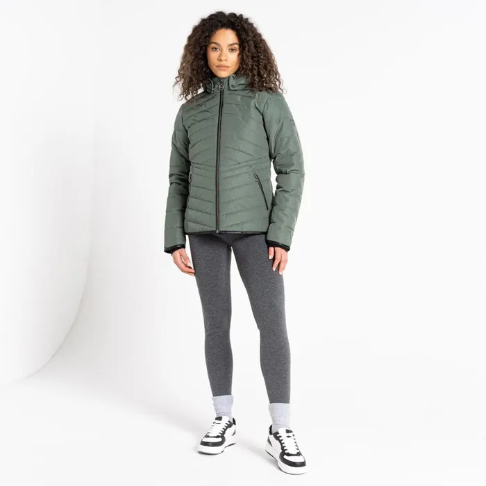 Dare 2b Striking Padded Jacket Duck Green Women Insulated Jackets
