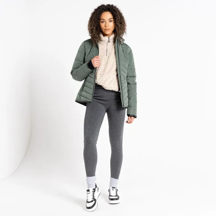 Dare 2b Striking Padded Jacket Duck Green Women Insulated Jackets