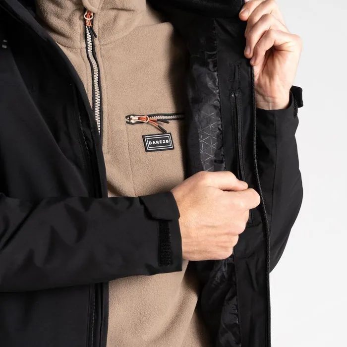 Dare 2b Switch Out II Waterproof Jacket Black Men Waterproof Jackets