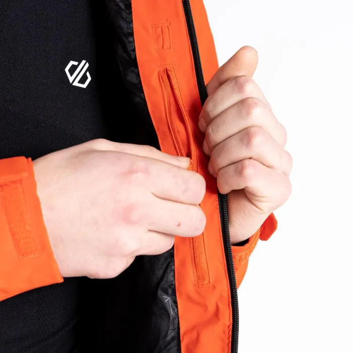 Dare 2b Switch Out Recycled Waterproof Jacket Burnt Salmon Men Waterproof Jackets